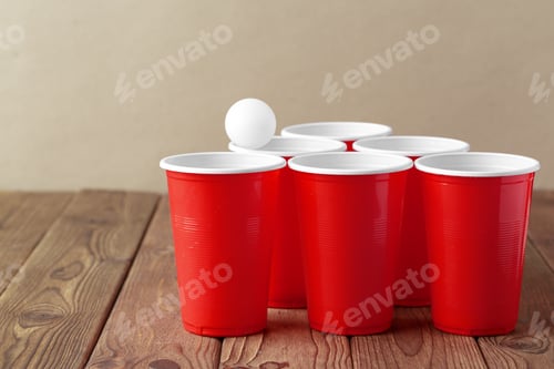 Preview: College party sport - beer pong
