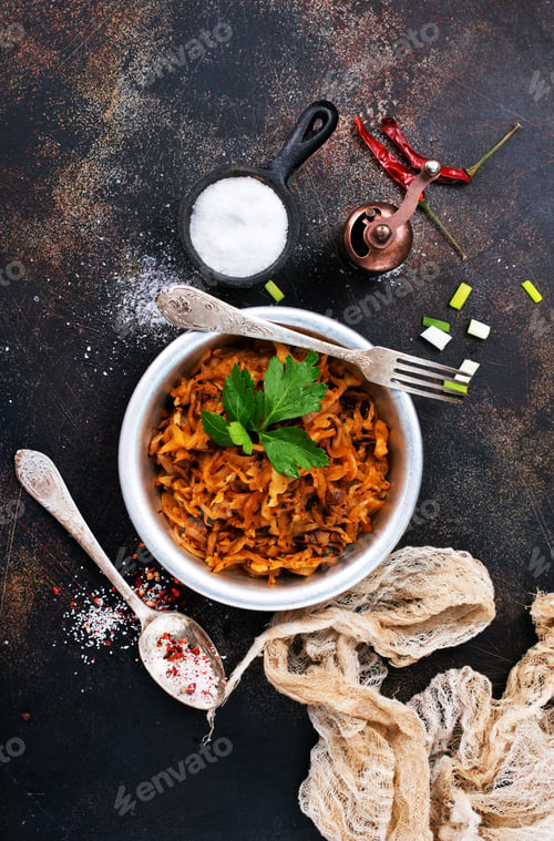 Preview: fried cabbage