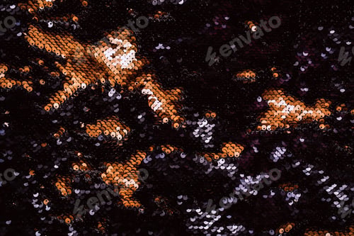 Preview: Fabric texture with spangles. Background sequin.