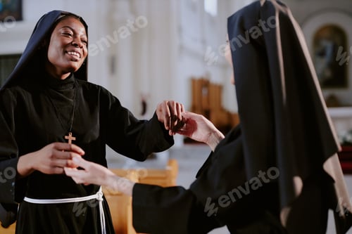 Preview: Two Diverse Nuns Having Fun