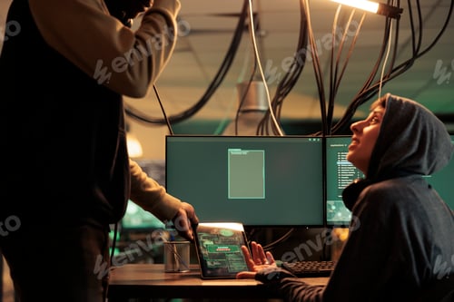 Preview: Desperate hackers failed online server hacking, unsuccessful password crackin