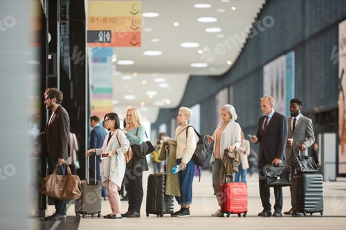 Preview: Queue At Airport Customs