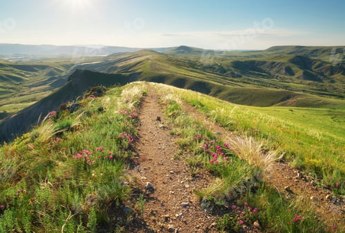 Preview: Way in mountain.