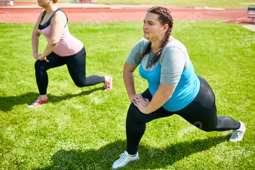 Preview: Working out on lawn