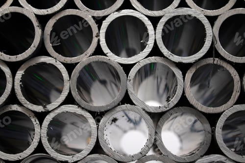 Preview: New steel pipes in the factory