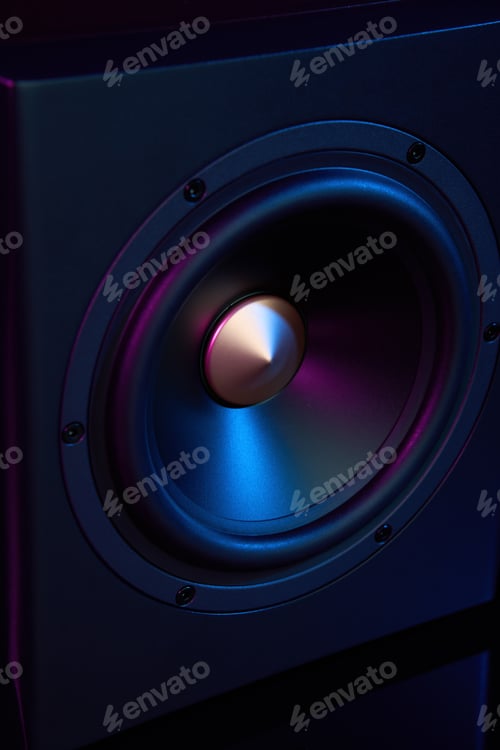 Preview: Multimedia acoustic sound speaker with neon lighting