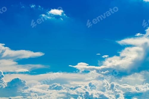 Preview: colorful dramatic sky with cloud at sunset.