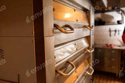 Preview: bread oven at bakery kitchen