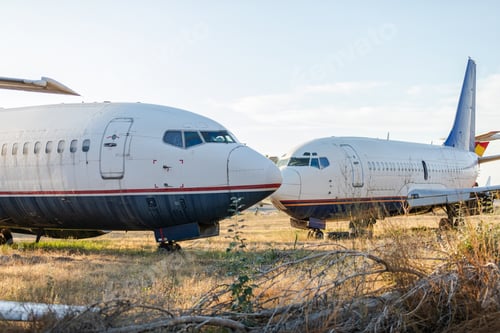 Preview: Disassembled planes in the aircraft graveyard