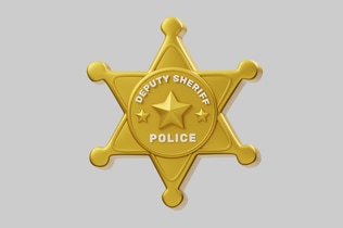 Preview: Deputy sheriff police badge