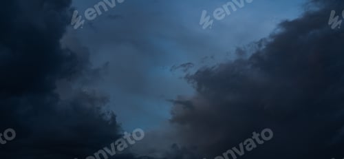 Preview: Cloud storm sky dark halloween background