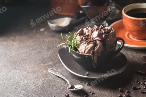 Preview: Chocolate coffee ice cream