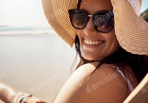 Visualização: Eu me sinto melhor relaxando na praia