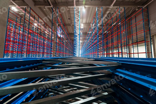 Preview: Building a huge warehouse with high racking