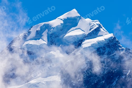 Preview: Summit top of Aoraki Mt Cook highest peak of NZ