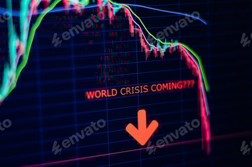 Preview: economy crisis panic stock market crash graph