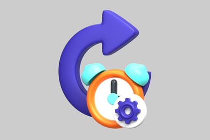 Preview: Process time management automation symbol
