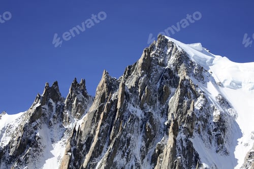 Preview: Mountains in french alps near mont blanc