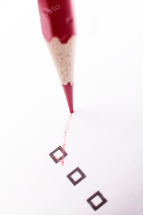 Preview: Red Choosing Pencil
