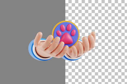 Preview: Animal Rights 3D Icon