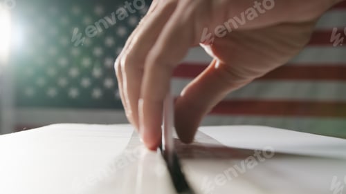 Preview: ballot paper into the box
