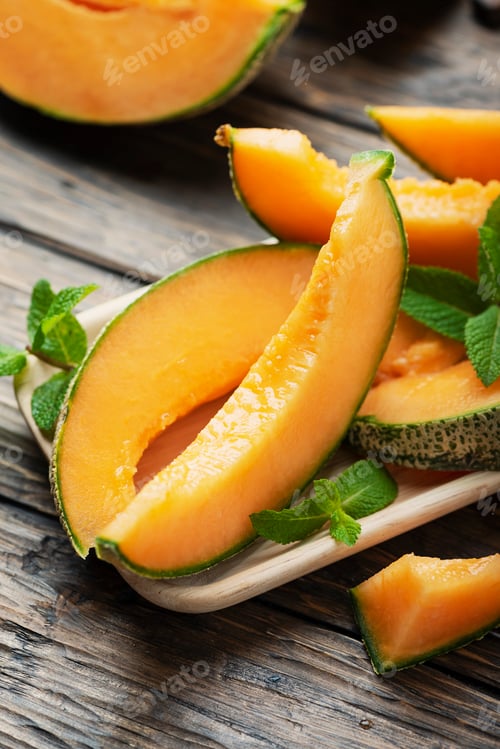 Preview: Sweet yellow fresh melon