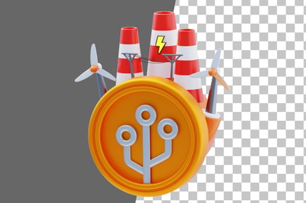 Preview: Energy Consumption 3D Icon