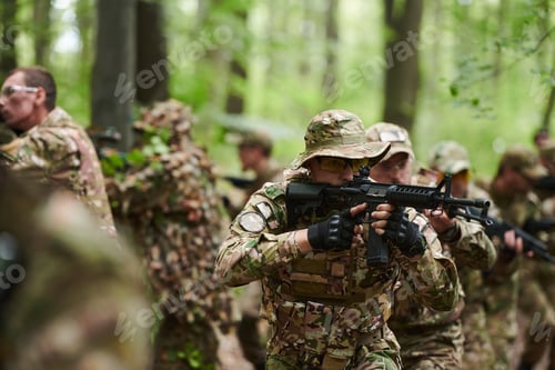 Preview: A specialized military antiterrorist unit conducts a covert operation in dense, hazardous woodland