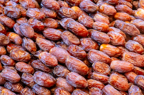 Preview: Dried dates at souk in Morocco.