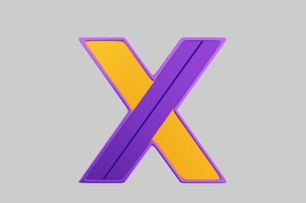 Preview: Abstract violet nature element