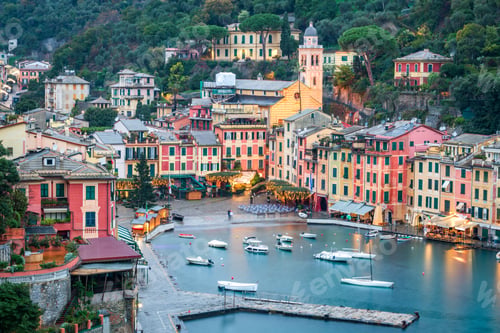 Preview: Portofino, Italy fishing village and commune in the Metropolitan City of Genova