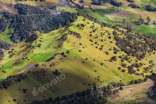Preview: Green hills in Colombia