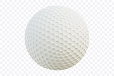 Preview: Textured Golf Ball Closeup