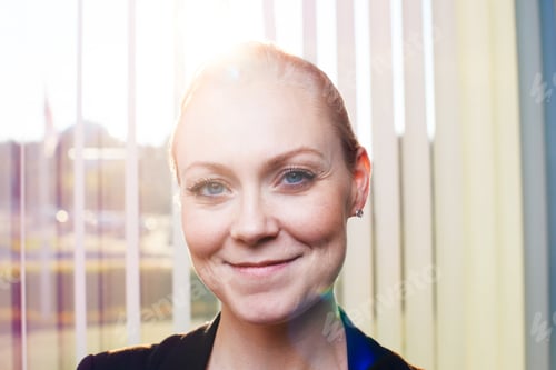 Preview: Smiles and success go hand-in-hand. Portrait of an attractive businesswoman standing in the office.