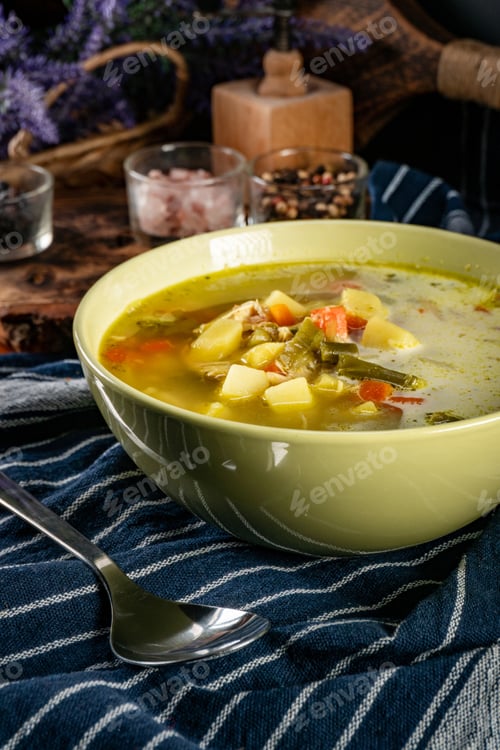Preview: Vegetable soup.