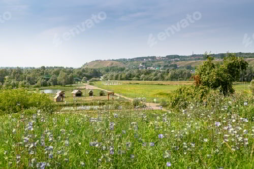 Preview: Yelabuga city from a bird's eye view