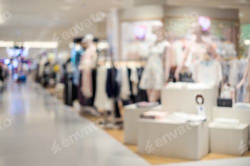 Preview: Abstract blurred background of Department store