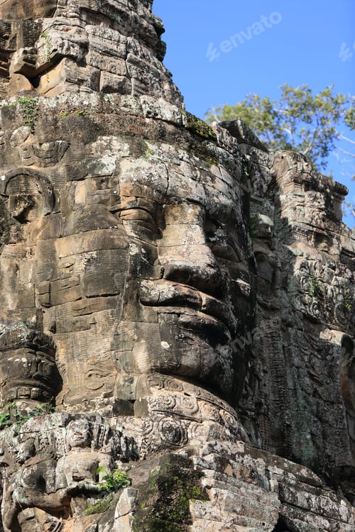 Preview: Ancient brick structure situated near the renowned Angkor Wat temple complex in Cambodia