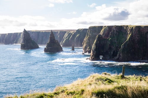 Preview: Cliffs on coastline, Duncansby Head, Scotland, UK