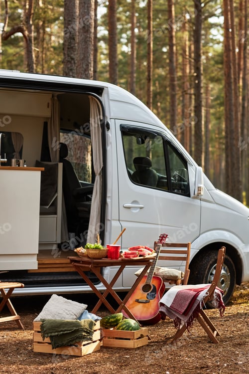 Preview: Picnic in nature in the forest