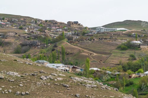 Preview: View of the ancient village of Sundu located in Azerbaijan