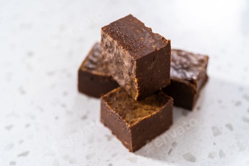 Preview: Homemade chocolate peanut butter fudge