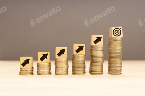 Preview: Business or wealth achievement goal concept