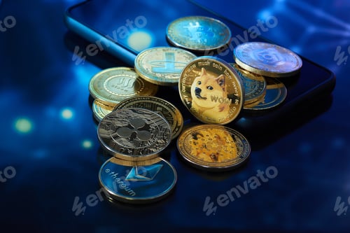 Preview: Various golden cryptocurrencies