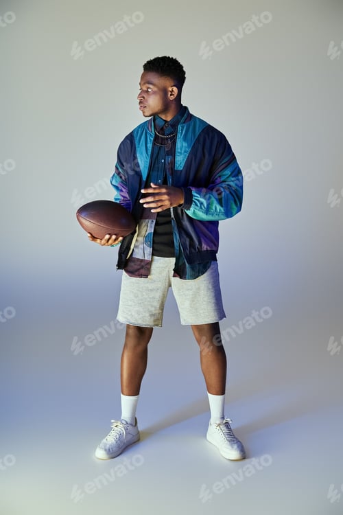 Preview: Stylish Man With Football