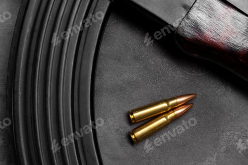 Preview: Bullets and Kalashnikov assault rifle