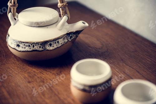 Preview: Japanese culture tea pot set