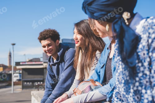 Preview: Multiracial group young people
