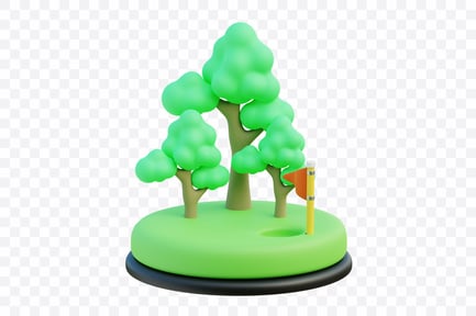 Preview: Course Forest Scenery