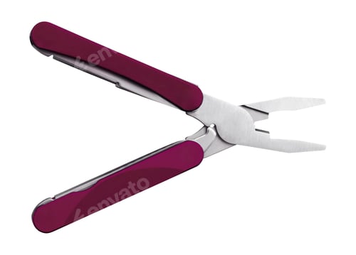 Preview: Pliers isolated on White background